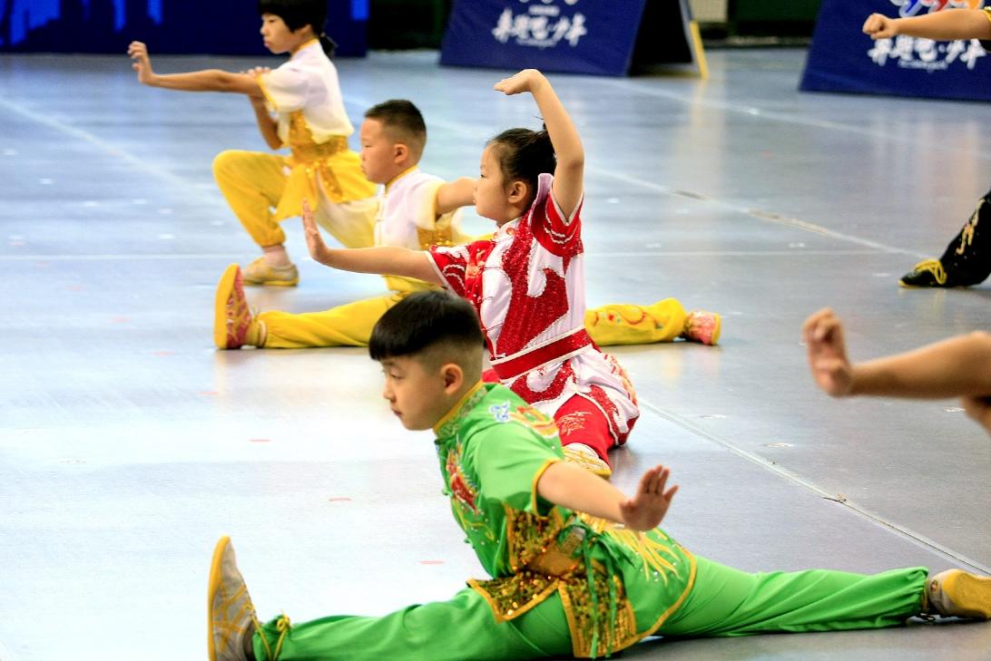 少年武术比赛展示健儿风采